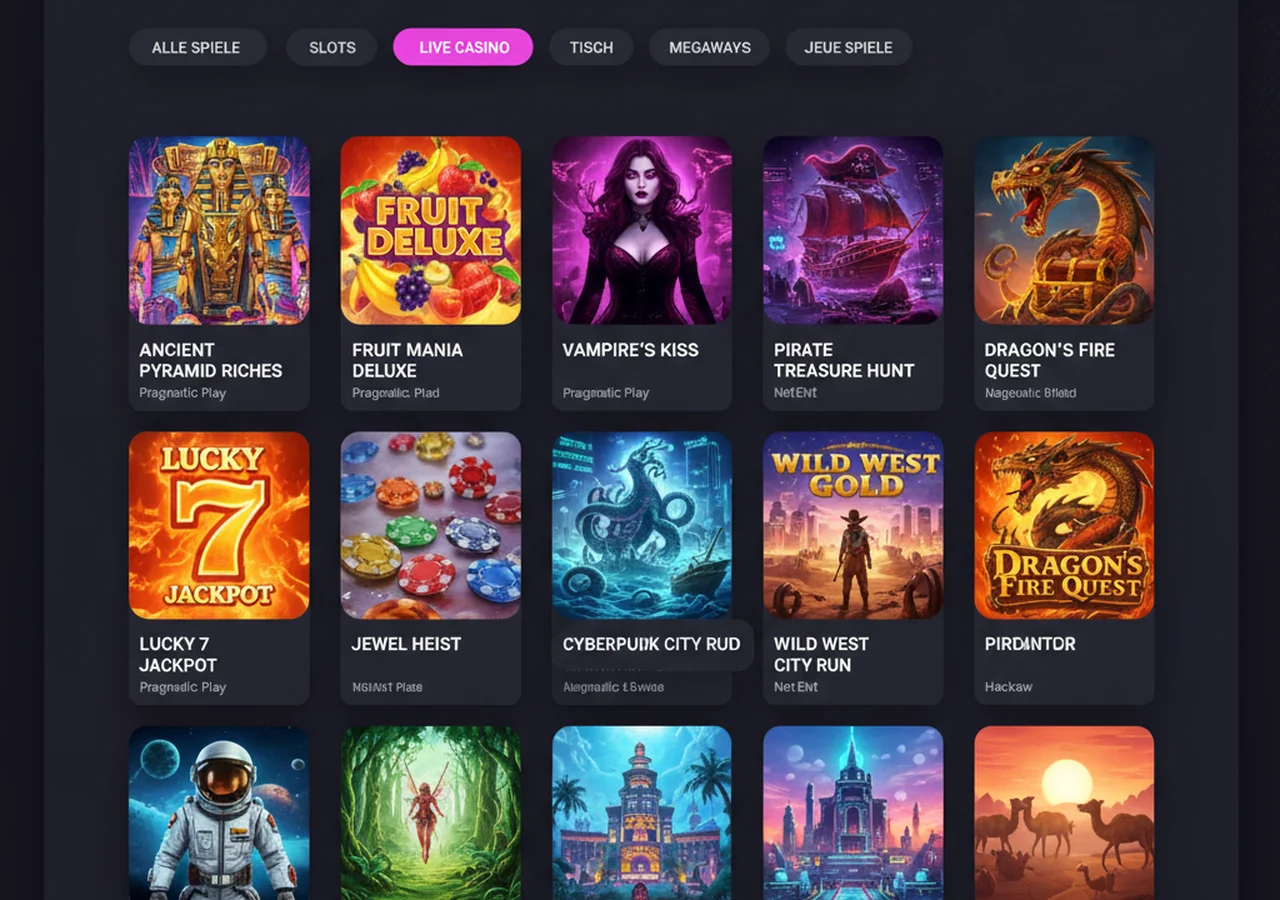 Spielangebot bei RetroBet – RetroBet